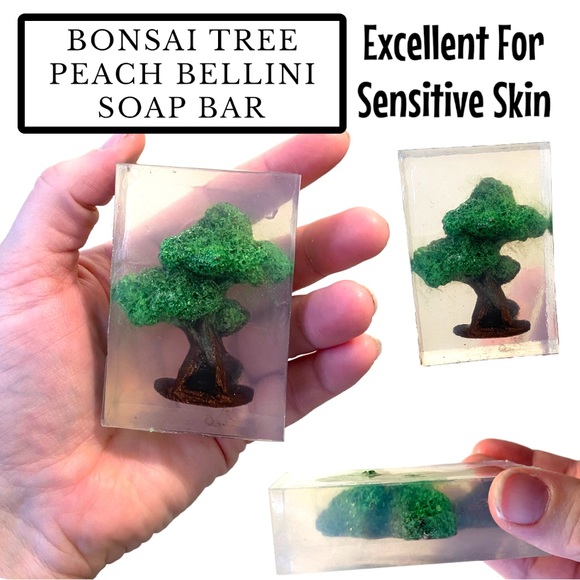 Effervescent Bubbles Other - 1 Bar, Bonsai Tree, Handmade Soap ( PRICE IS FIRM ) Great Gift Idea!